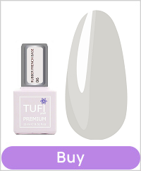 TUFI profi PREMIUM RUBBER FRENCH BASE 006 Milk girl 15 ml..